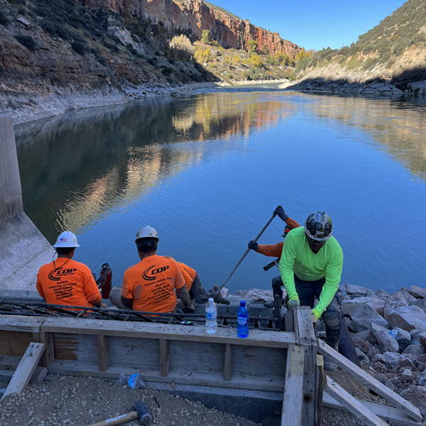 water construction project cop construction