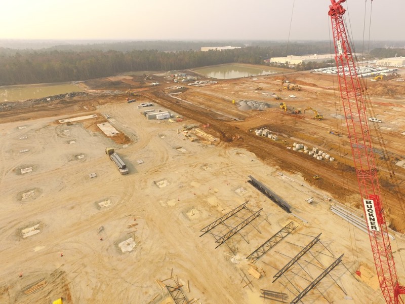 landmark construction mercedes-benz van manufacturing plant.