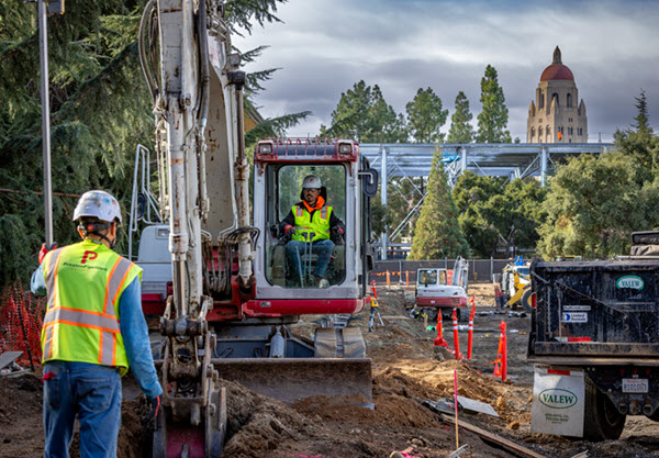 preston road construction crew