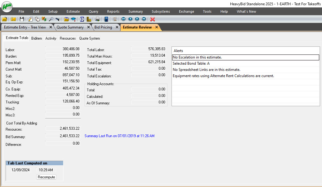heavybid estimate review